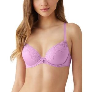 B.tempt'd by Wacoal NWT Always Composed Contour Underwire Bra 32DD Purple